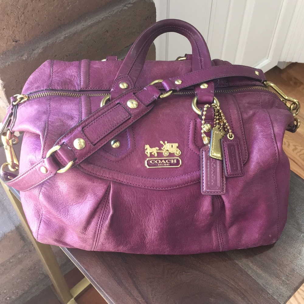 Coach Madison Audrey Satchel